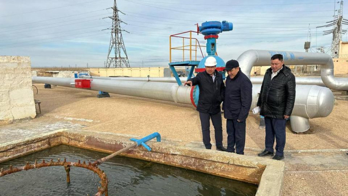 Министр водных ресурсов и ирригации Нуржан Нуржигитов посетил Мангистаускую область