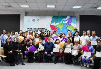 Лучшие волонтерские организации наградили в Астане