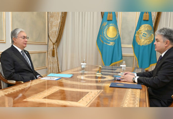 Президент ШҚО әкімі Ермек Көшербаевты қабылдады