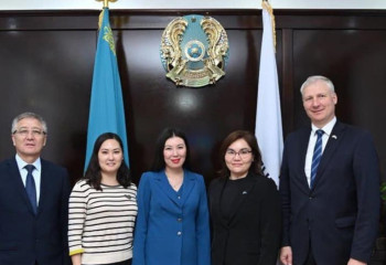 Ambassador of EU to Kazakhstan visited  Zhubanov University