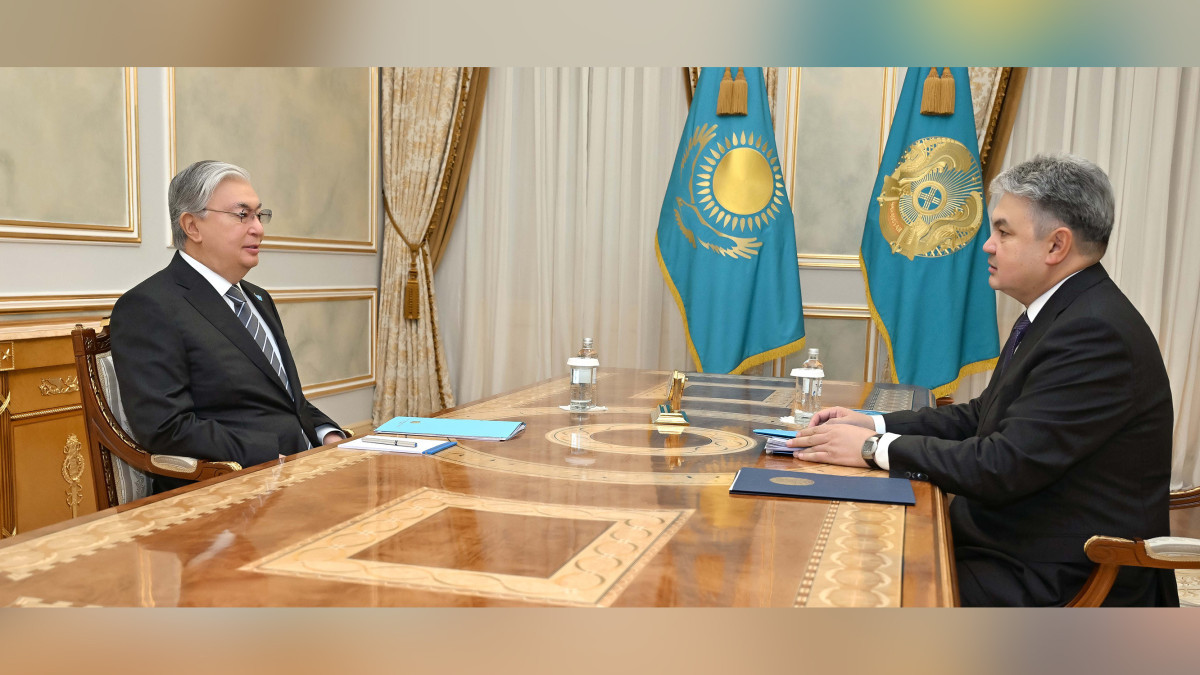 Глава государства принял акима Восточно-Казахстанской области Ермека Кошербаева