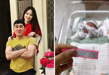 Нұржан Төлендиевтің  жиені дүниеге келді