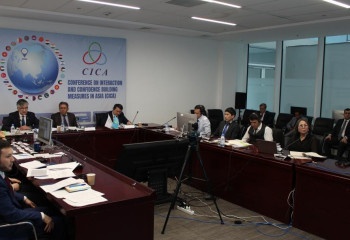 В Астане прошло заседание Специальной рабочей группы СВМДА