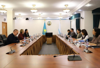 Светлана Жакупова встретилась с представителем ЮНИСЕФ в Казахстане