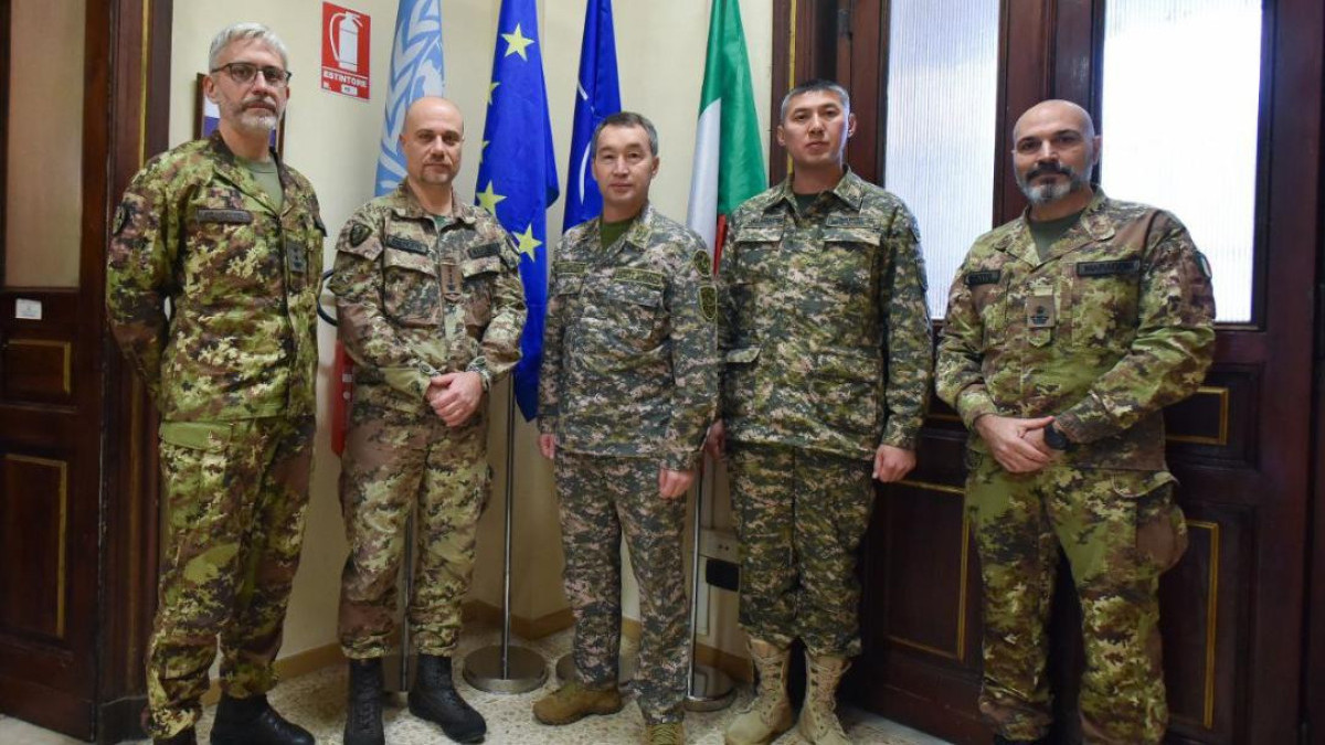 Peacekeepers of Kazakhstan and Italy strengthen cooperation