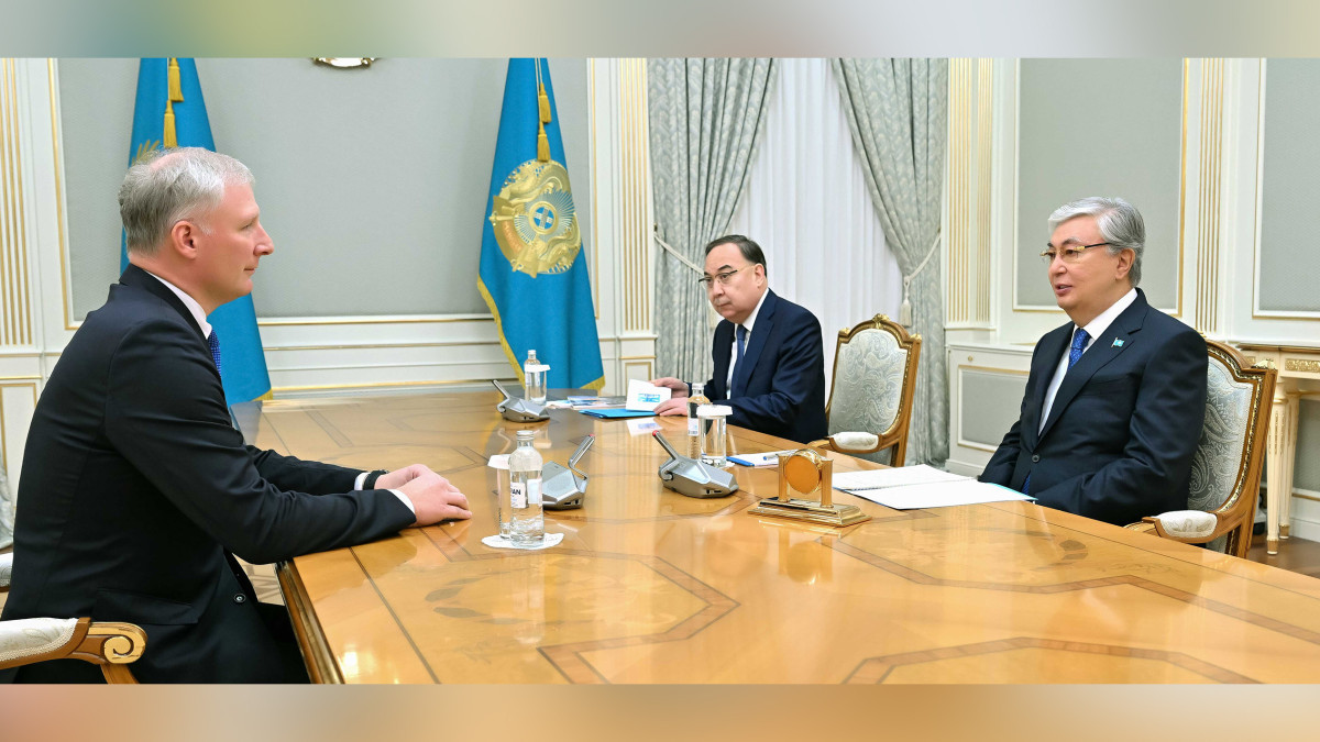 Глава государства принял посла Европейского Союза в Казахстане Кестутиса Янкаускаса