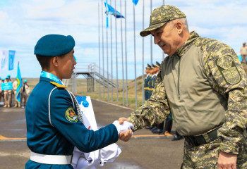 Движению юных патриотов «Жас сарбаз» исполнилось 5 лет