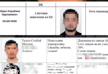 Казахстанцы вставляют свои фотографии и данные в 