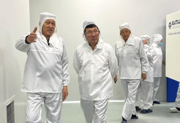 В Жамбылской области открылась третья линия по выпуску одноразовых медицинских изделий