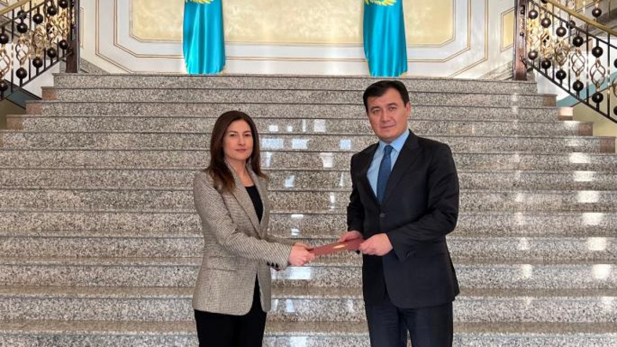 Вновь назначенный Посол Египта в Казахстане вручил копии верительных грамот