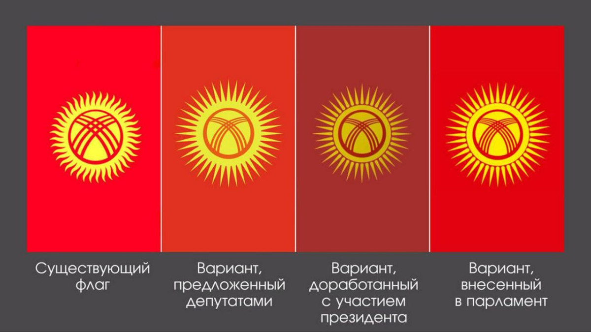 Қырғызстан мемлекеттік туын не үшін өзгертпек