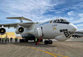 Қазақстаннан жіберілген гуманитарлық көмек Палестинаға жеткізілді