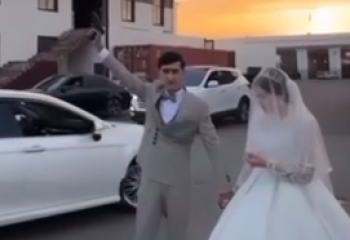 Сайрамда той үстінде күйеу жігіт аспанға оқ атты