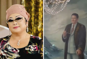 Мақпал Жүнісова Заманбек Нұрқаділовтен алған соңғы сыйлығын елге көрсетті