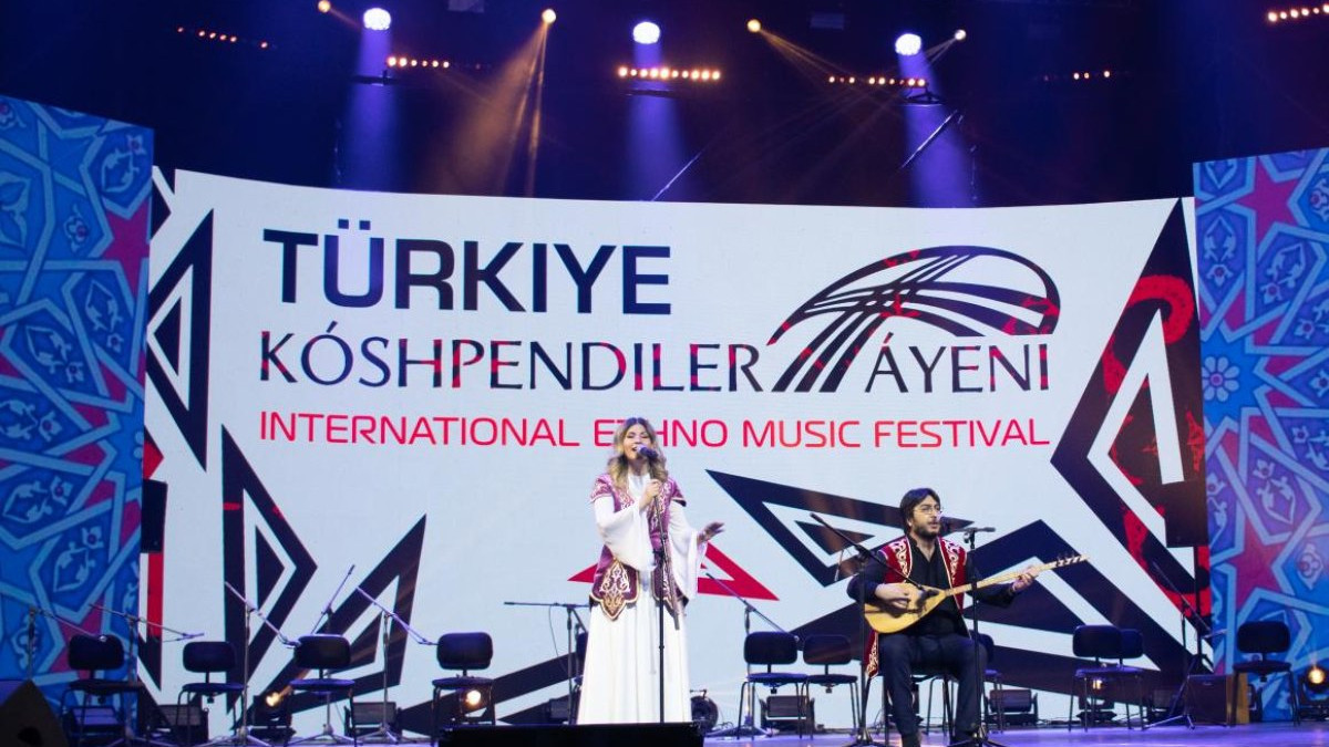 Международный фестиваль этнической музыки «Kóshpendiler áýeni» впервые открылся в Астане