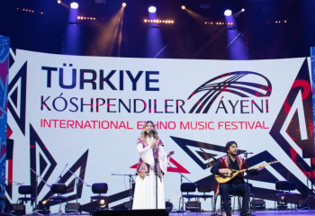 Международный фестиваль этнической музыки «Kóshpendiler áýeni» впервые открылся в Астане