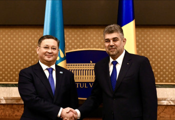 Kazakh Foreign Minister Held Meetings with Romanian Leadership
