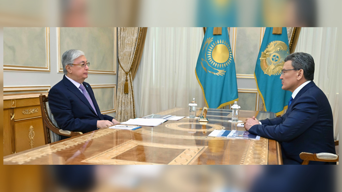 Kazakh President receives akim of North Kazakhstan region