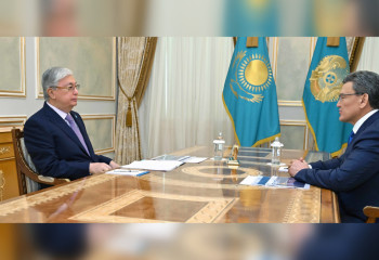 Kazakh President receives akim of North Kazakhstan region