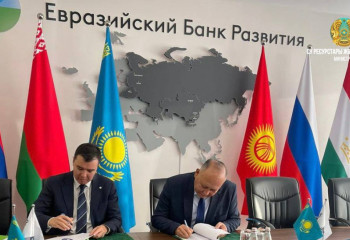 Kazakh Ministry of Water Resources and Irrigation and Eurasian Development Bank sign memorandum of cooperation