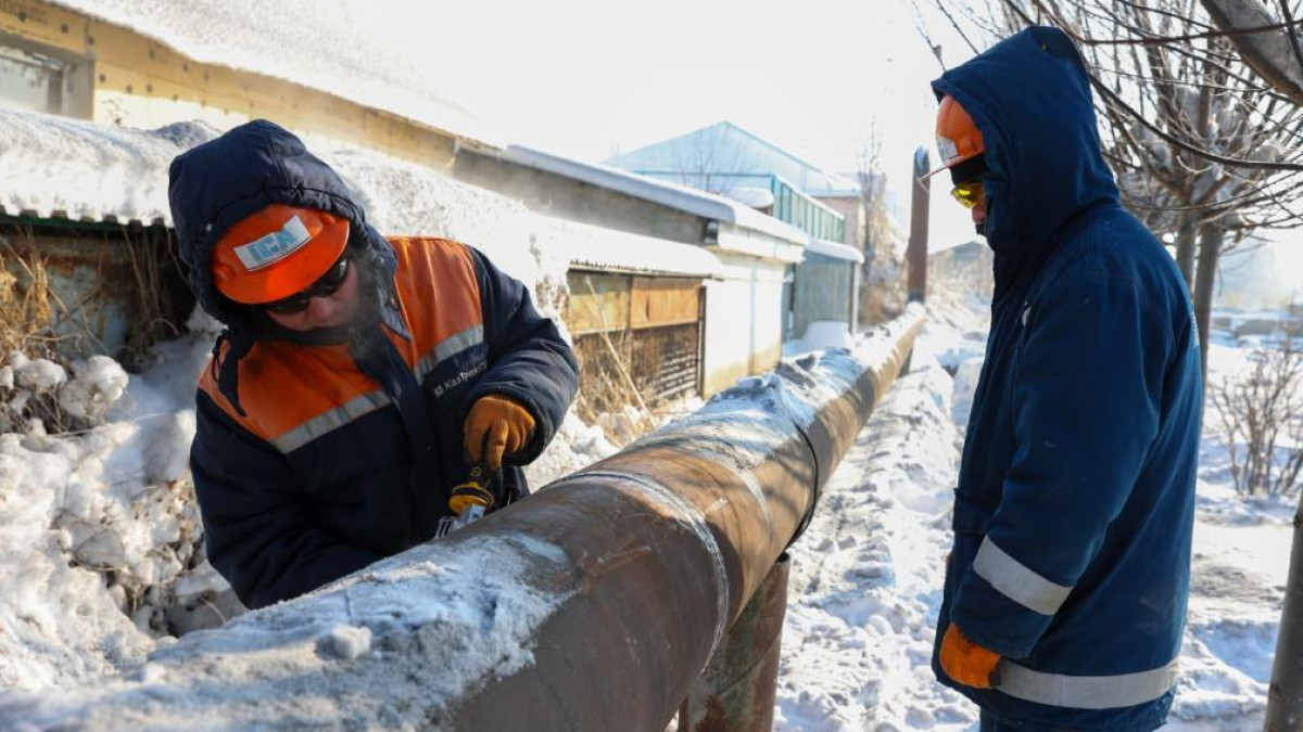 Восстановление магистрального газопровода в Жамбылской области проверил аким региона