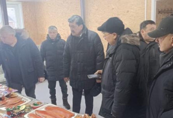 Форелевое хозяйство ВКО посетил министр экологии