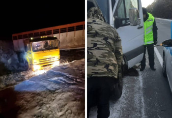 Больше тысячи человек эвакуированы с заснеженных трасс в Казахстане за три дня