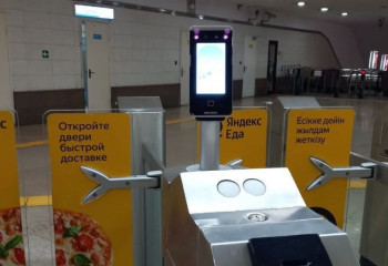 Оплату проезда по биометрии ввели в алматинском метро