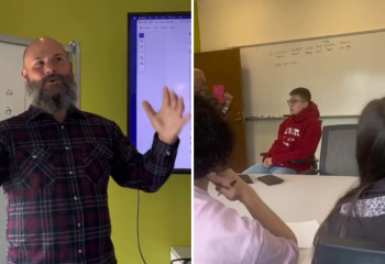 Қазақстандық азамат АҚШ-та қазақ тілін үйретіп жүр