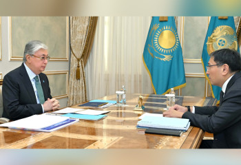 Президент Алматы қаласының әкімі Ерболат Досаевты қабылдады