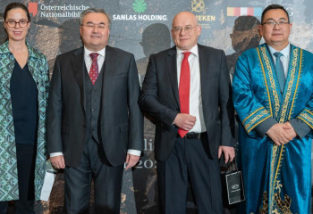 В центре Вены открылась уникальная выставка «Номады Казахстана. Традиции и обычаи»