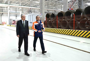 Head of State Kassym-Jomart Tokayev visits MODEX Astana