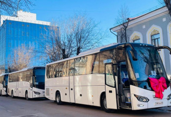В новых автобусах будут гастролировать театры Карагандинской области