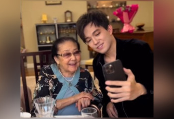 Димаш Кудайберген поздравил Бибигуль Тулегенову с днем рождения