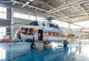 Төтенше жағдайлар министрлігінің әуе паркі екі тікұшақпен толықты