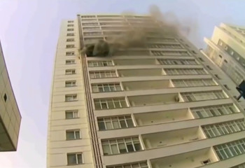 Шымкентте өртенген үйден 50 адам эвакуацияланды