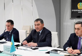 Minister of Water Resources and Irrigation meets with Ambassador of Germany to Kazakhstan