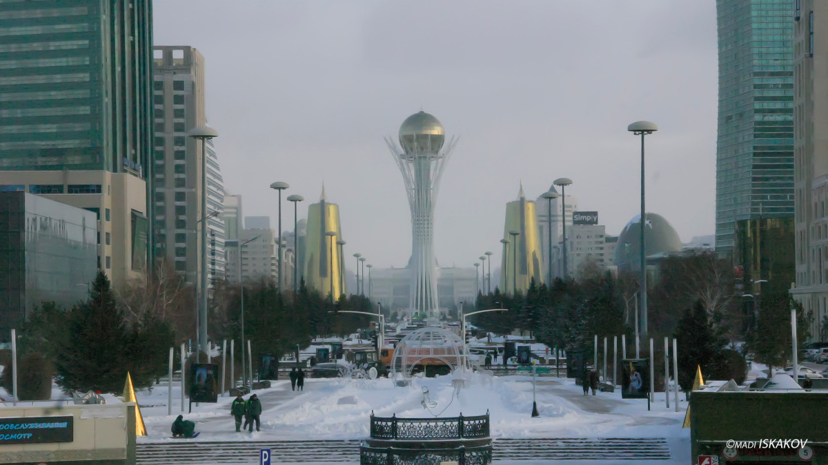 Қар жамылған Астананың бүгінгі көрінісі қандай?