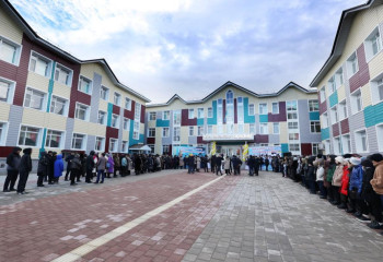 Новую школу на 1,2 тыс. мест открыли в Таразе