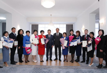 Жамбыл облысының педагогтары марапатқа ие болды