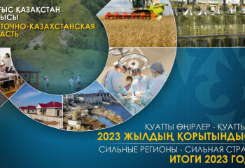 Основные векторы развития Восточно-Казахстанской области в уходящем году