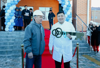 В городе Кульсары построили новую больницу