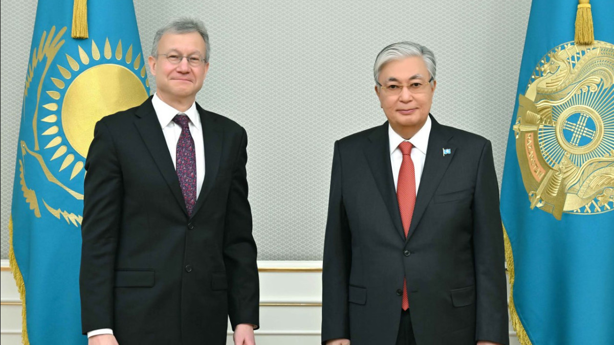 Президент встретился с послом США в Казахстане