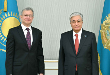 Head of State receives US Ambassador to Kazakhstan Daniel Rosenblum