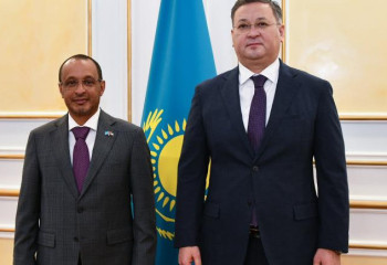 Министр иностранных дел РК принял Посла ОАЭ