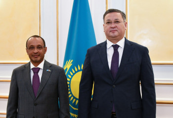ҚР Сыртқы істер министрі БАӘ Елшісін қабылдады
