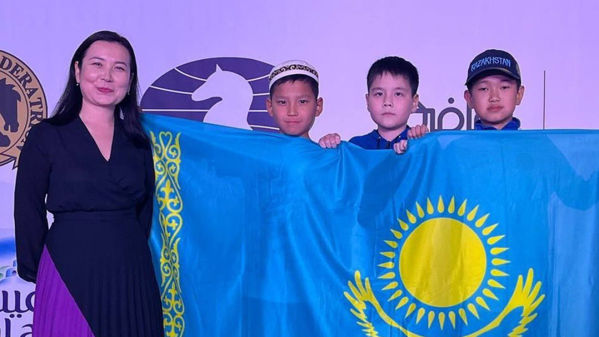 Юные шахматисты завоевали 5 медалей на Чемпионате Азии в Эмиратах