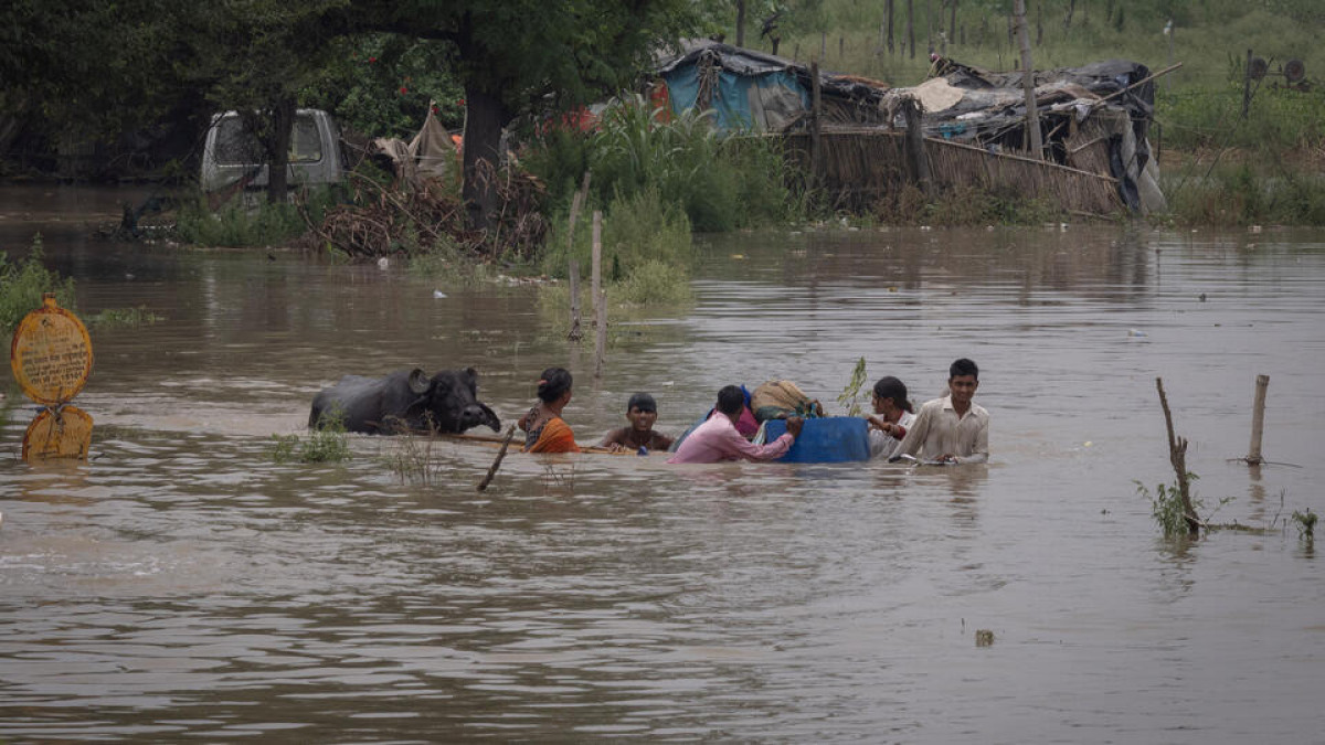 35 человек погибли в Индии из-за дождей с наводнениями