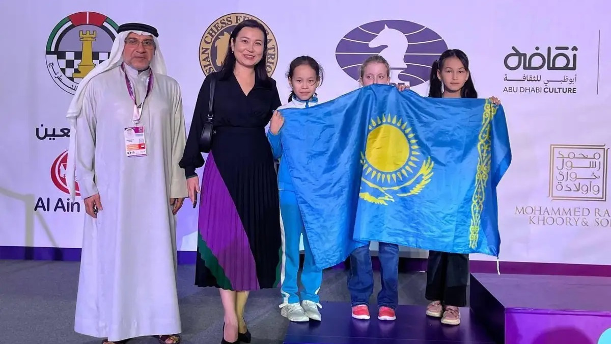 Жас шахматшылар Азия чемпионатында бес медаль жеңіп алды