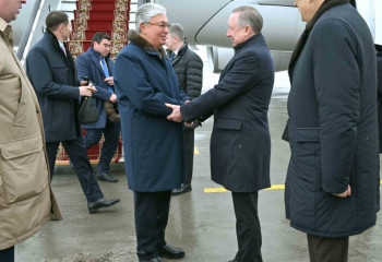 Токаев прибыл в Санкт-Петербург по приглашению Путина